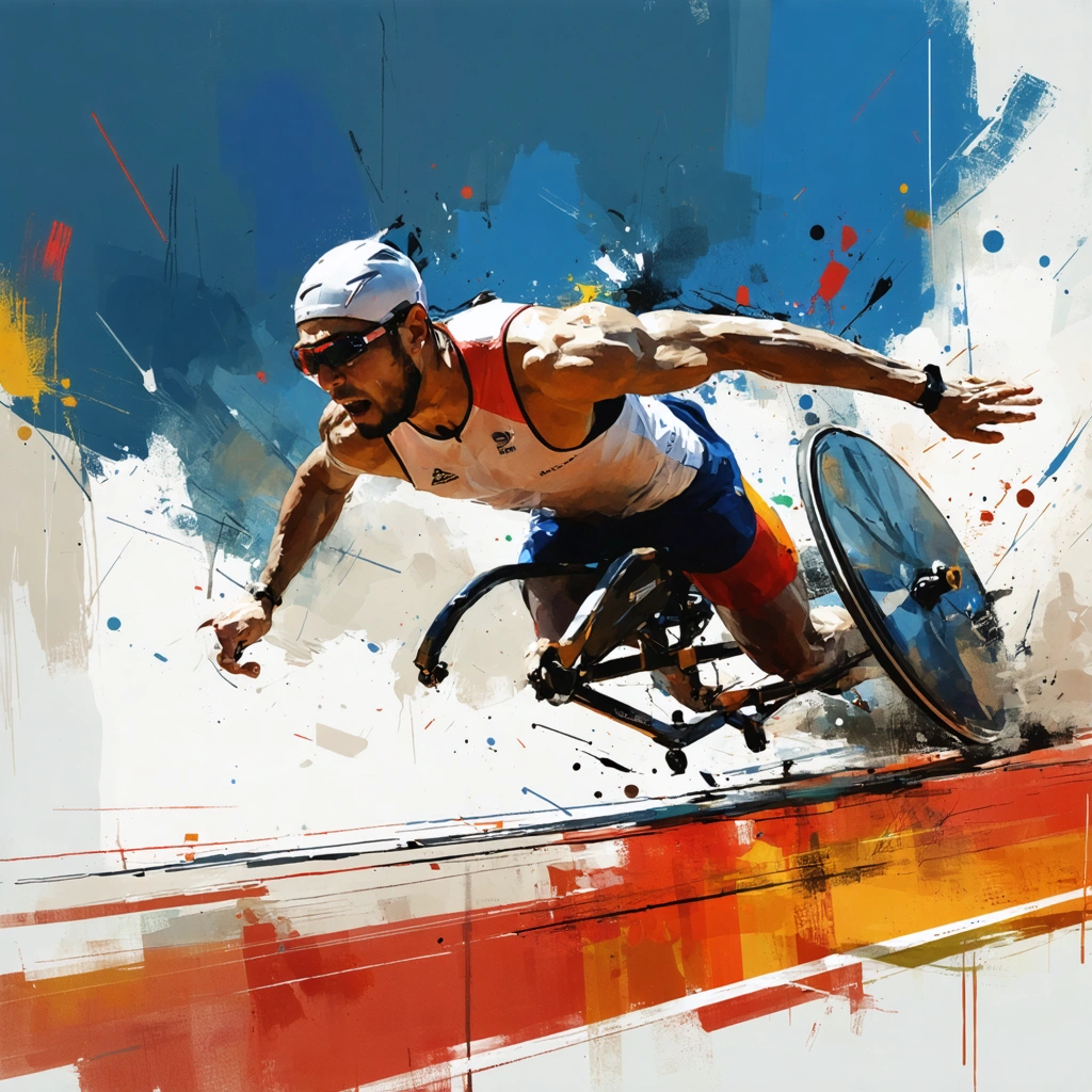 Paralympic Grit: Athletic Triumphs: Paralympic athletics highlight resilience and skill on a global stage.