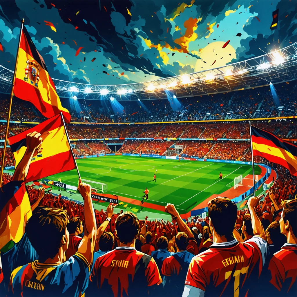 Spain vs. Germany: Football’s Fire: Espagne Allemagne matches ignite Europe’s football passion.