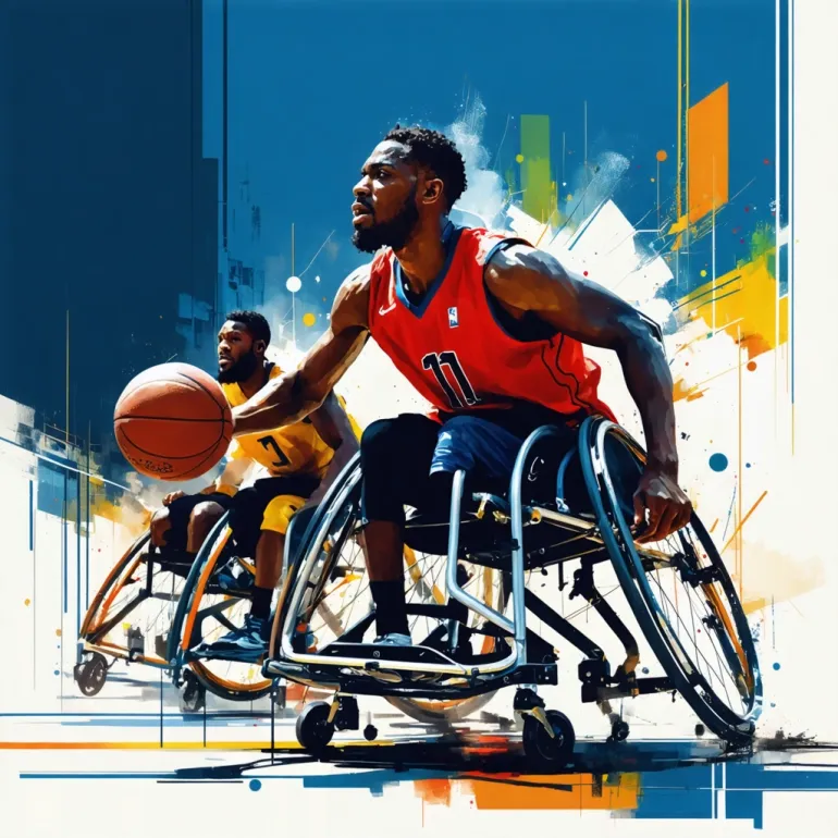 Wheelchair Sports: Paralympic Power: Paralympic wheelchair sports showcase athleticism and determination.